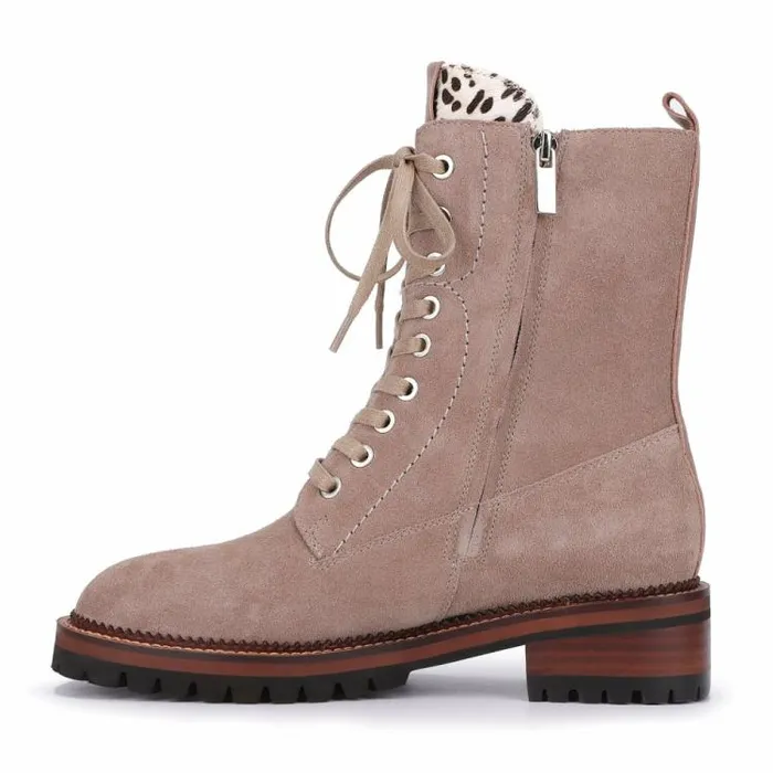 Women Vintage Havana Boots Booties Grove 8211 Taupe Taupe