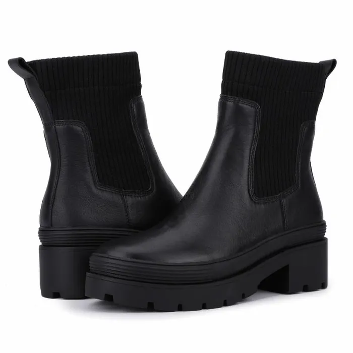 Women Vintage Havana Boots Booties Omaha 8211 Black Black