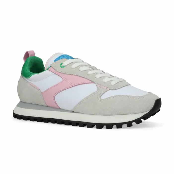 Women Vintage Havana Low Tops SWIFT 8211 GREEN PINK MULTI Green Pink Multi