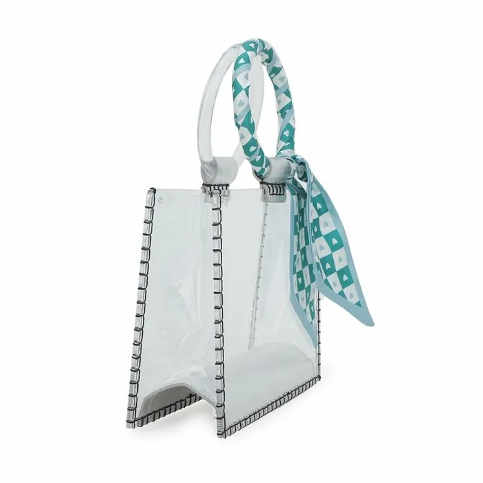Women Vintage Havana Small Bags MINI MOLLY 8211 SCARF WHITE GREEN