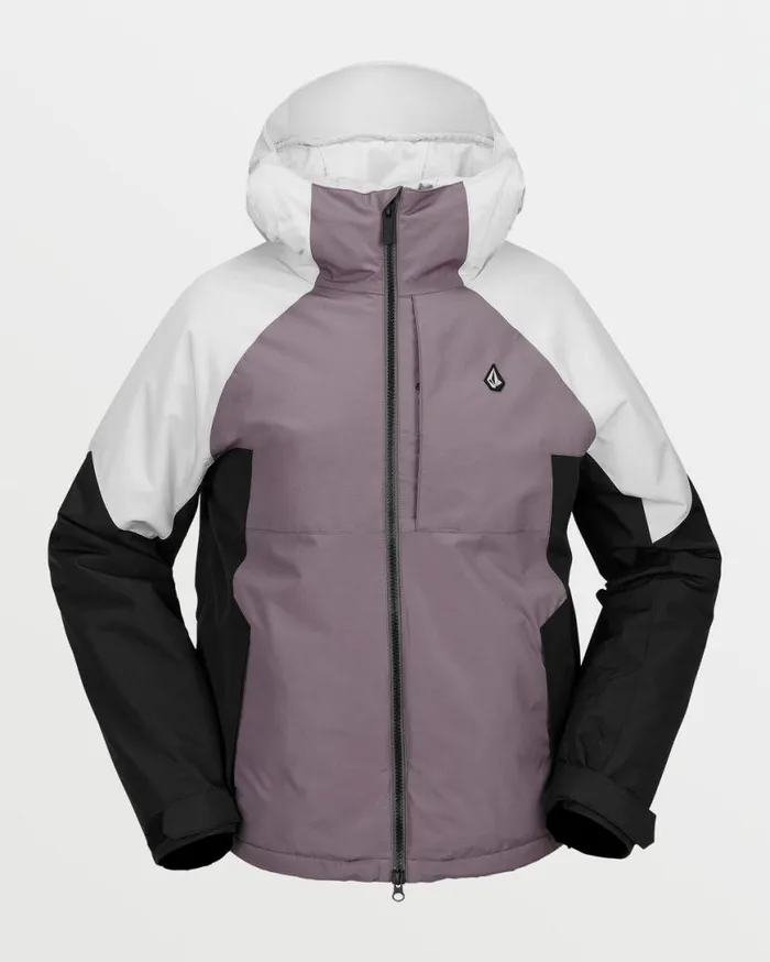 Womens Agate Insulated Jacket 8211 Dusty Lavender Womens Volcom Jackets