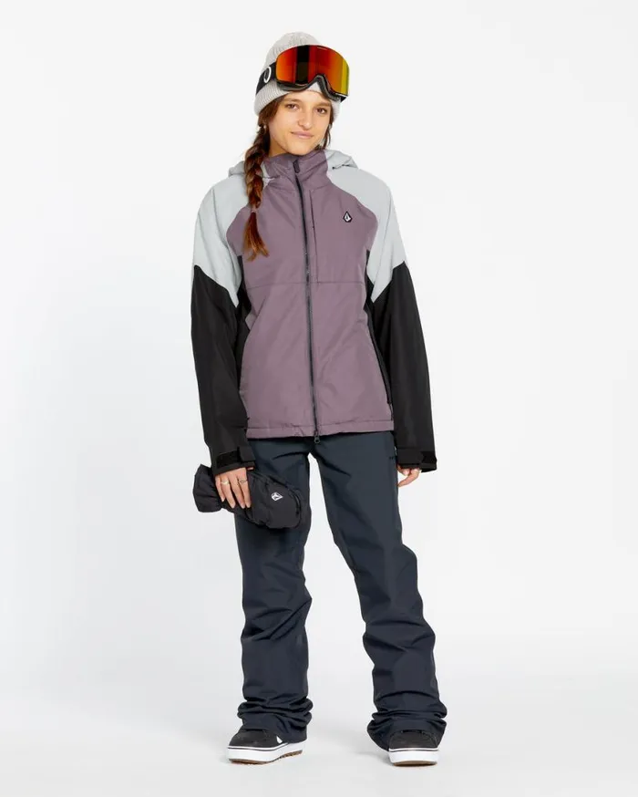 Womens Agate Insulated Jacket 8211 Dusty Lavender Womens Volcom Jackets