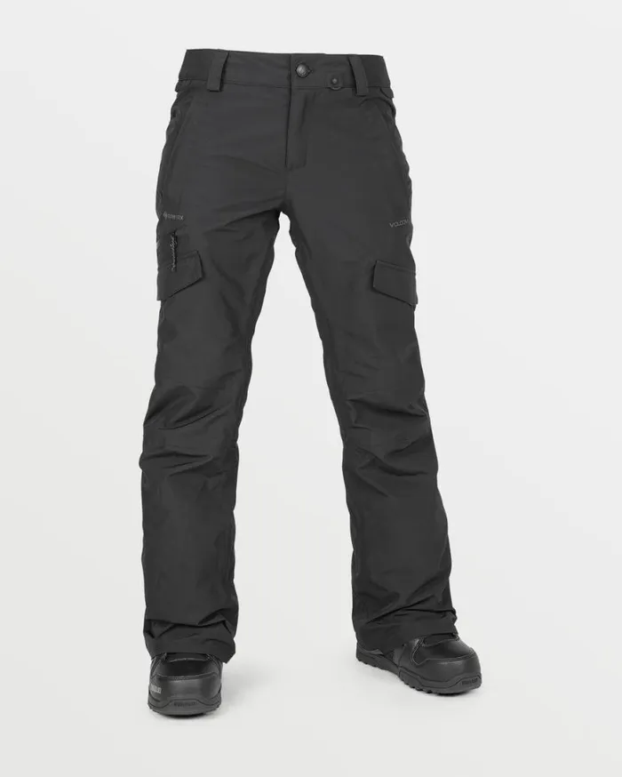 Womens Aston GoreTex Pants 8211 Black Womens Volcom Pants