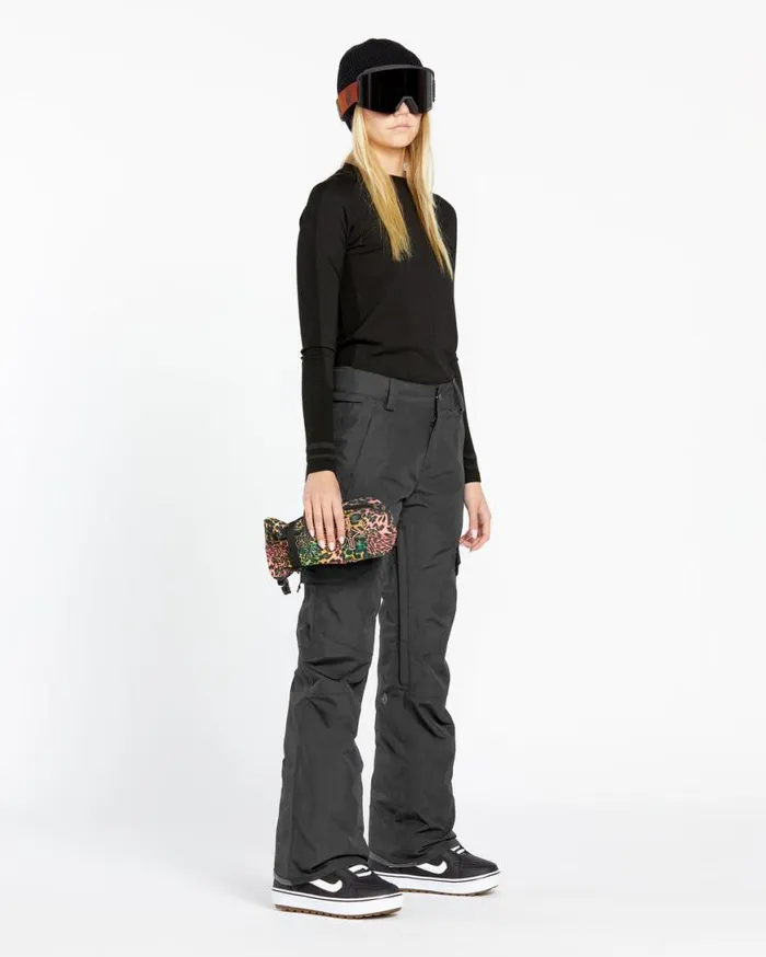 Womens Aston GoreTex Pants 8211 Black Womens Volcom Pants