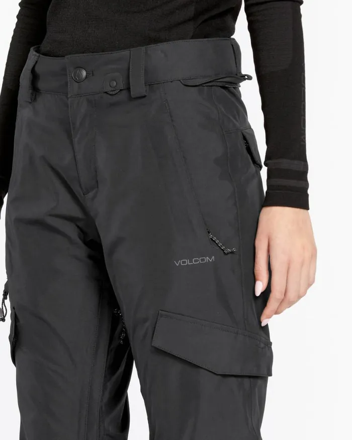 Womens Aston GoreTex Pants 8211 Black Womens Volcom Pants