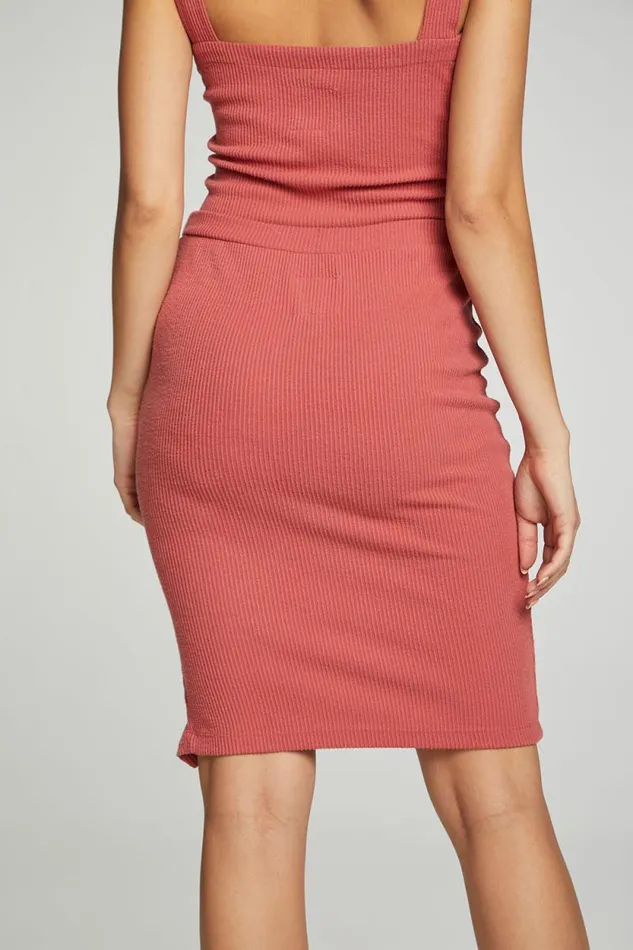Womens Chaser Brand Bottoms Button Down Pencil Skirt