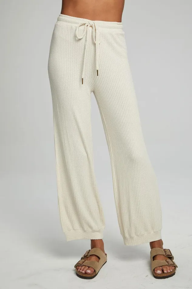 Womens Chaser Brand Bottoms Weekend Joggers 8211 Macaroon