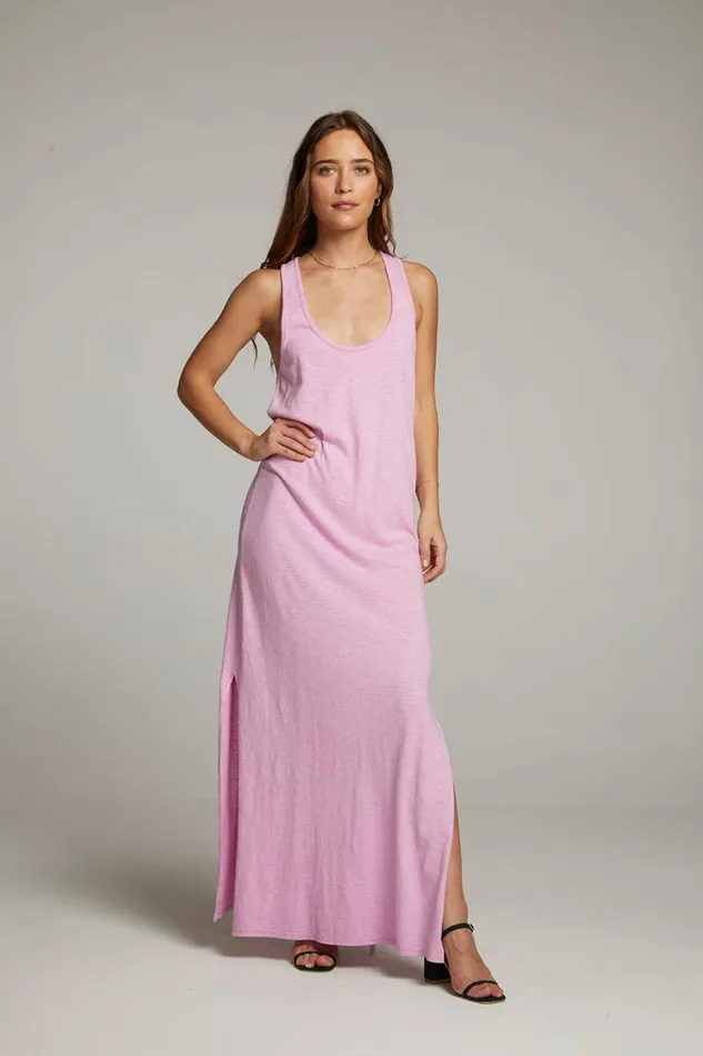 Womens Chaser Brand Dresses Manatee Pastel Lavender Maxi Dress