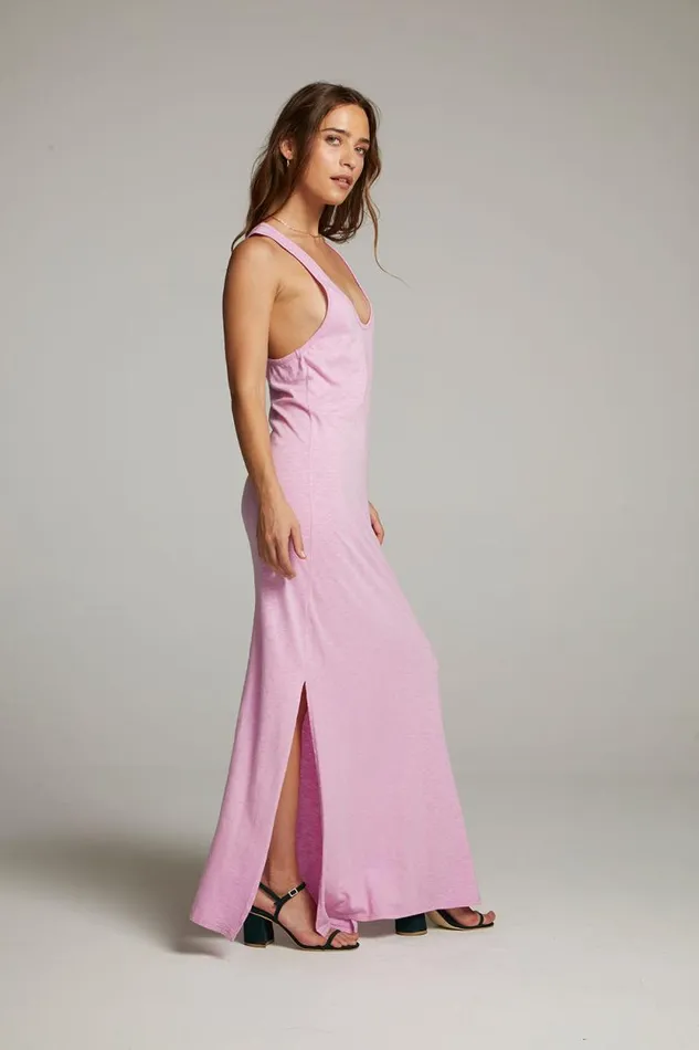 Womens Chaser Brand Dresses Manatee Pastel Lavender Maxi Dress