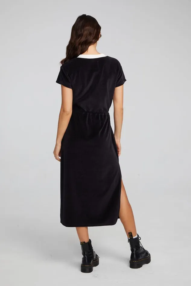 Womens Chaser Brand Dresses Woods Shadow Black Dress