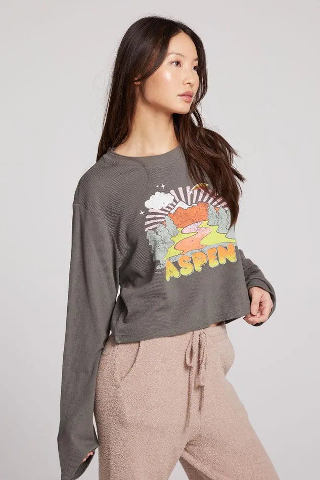 Womens Chaser Brand Tops Aspen Long Sleeve