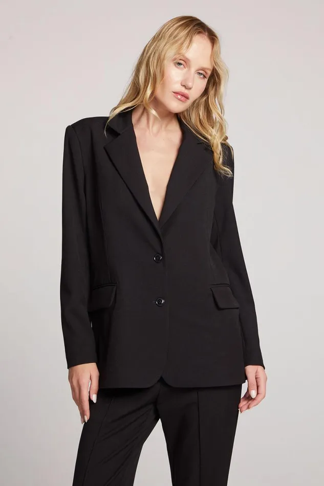 Womens Chaser Brand Tops Chalette Licorice Jacket
