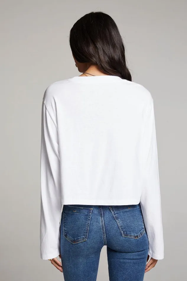 Womens Chaser Brand Tops For The Record Long Sleeve