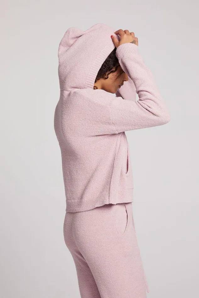 Womens Chaser Brand Tops Hazen Mauve Rose Pullover