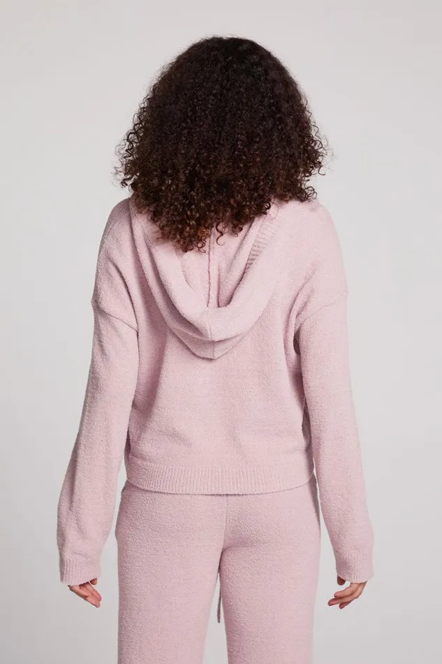 Womens Chaser Brand Tops Hazen Mauve Rose Pullover