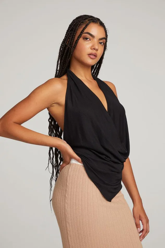 Womens Chaser Brand Tops Mckinny Licorice Tank