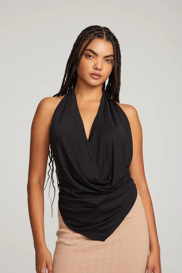 Womens Chaser Brand Tops Mckinny Licorice Tank