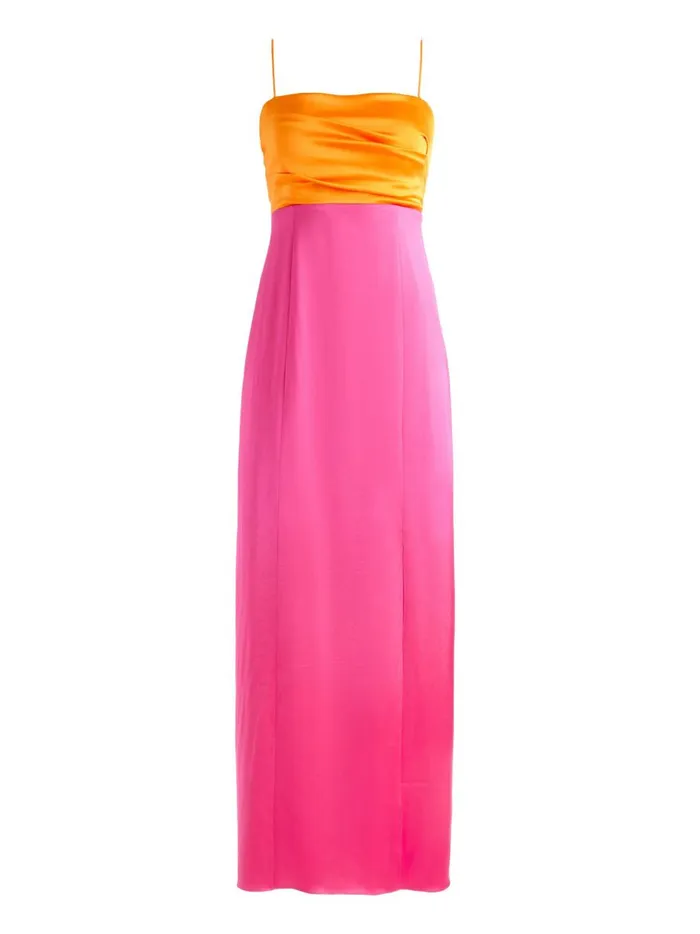 Womens Dresses Alice Olivia Lilita Maxi Dress Tangerinecandy