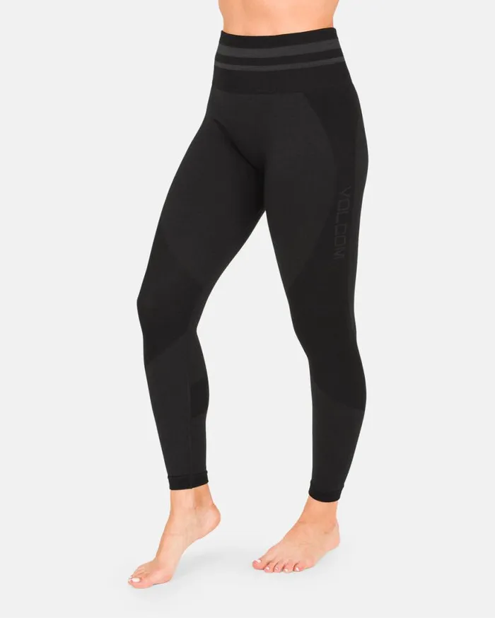 Womens Engineered Pants 8211 Black Womens Volcom Layering
