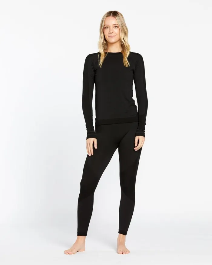 Womens Engineered Pants 8211 Black Womens Volcom Layering