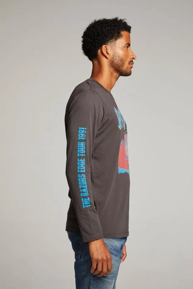 WomensMens Chaser Brand Music ACDC The Razors Edge Mens Tee