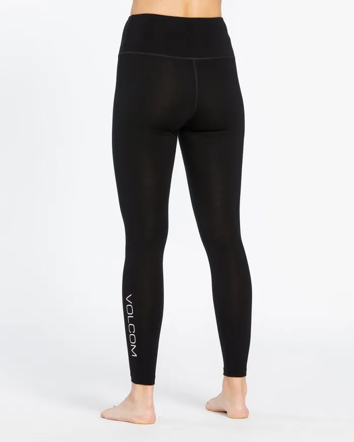 Womens Merino Blend Pants 8211 Black Womens Volcom Layering