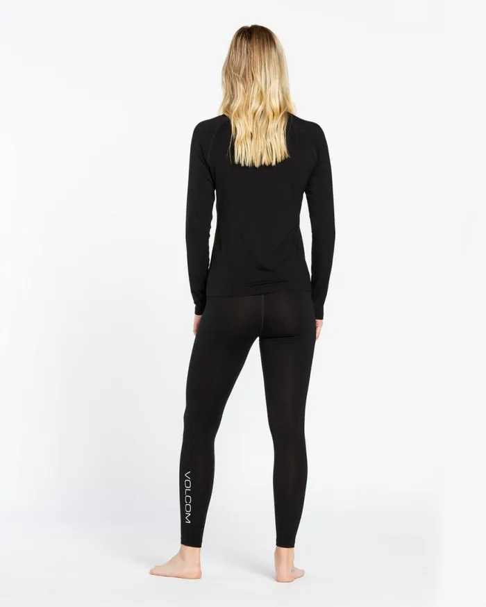 Womens Merino Blend Pants 8211 Black Womens Volcom Layering