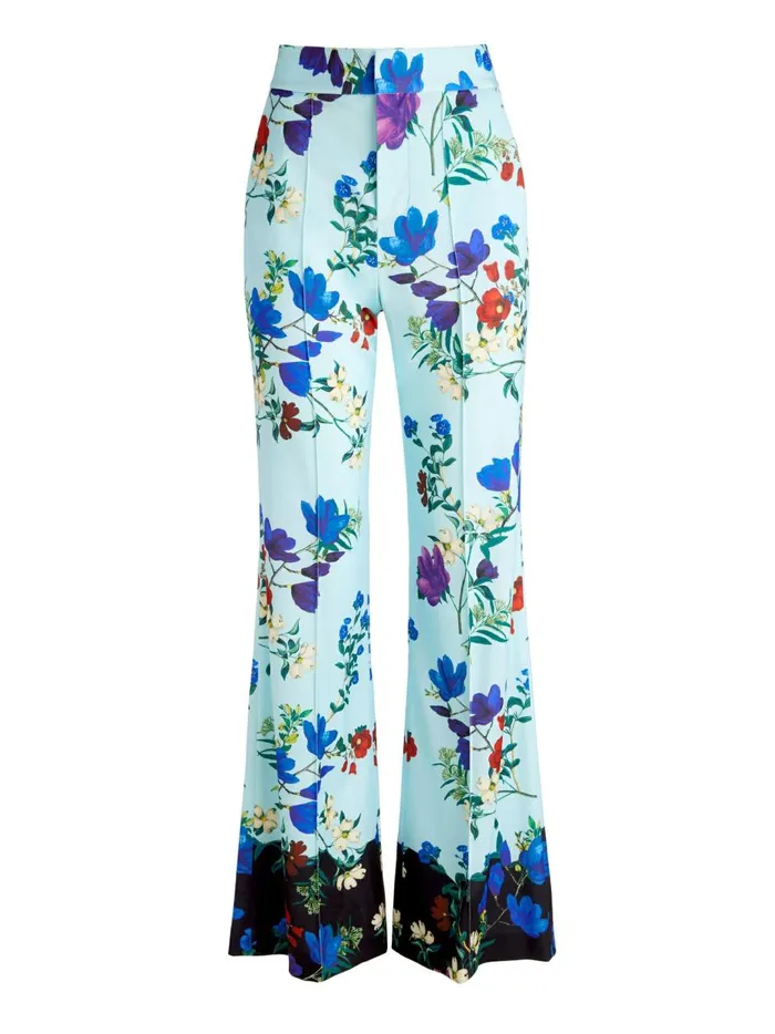 Womens Pants Alice Olivia Dylan High Waisted Wide Leg Pant Beautiful Blooms Lg Julep Womens Pants Alice Olivia Dylan High Waisted Wide Leg Pant Beautiful Blooms Lg Julep