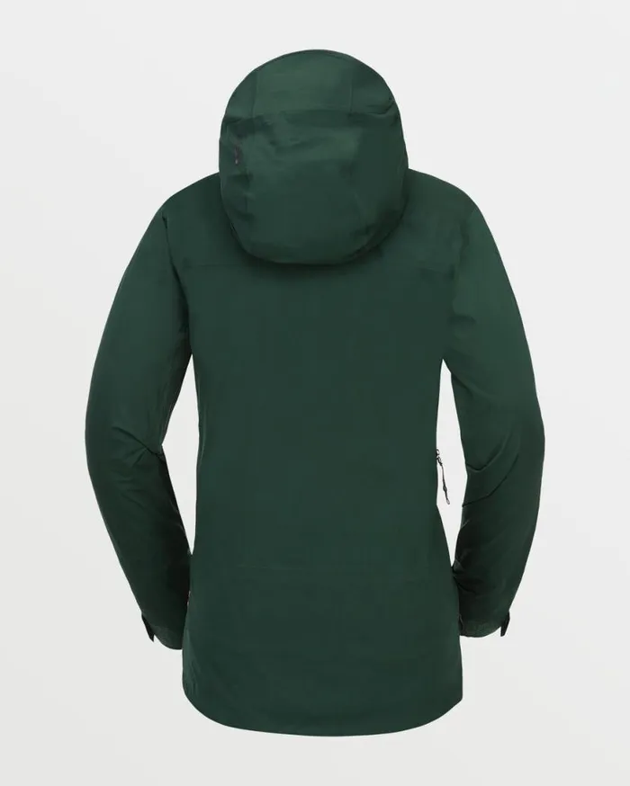 Womens Vs 3L Stretch Gore Jacket 8211 Scarab Womens Volcom Jackets