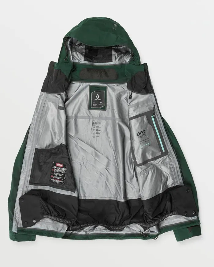 Womens Vs 3L Stretch Gore Jacket 8211 Scarab Womens Volcom Jackets