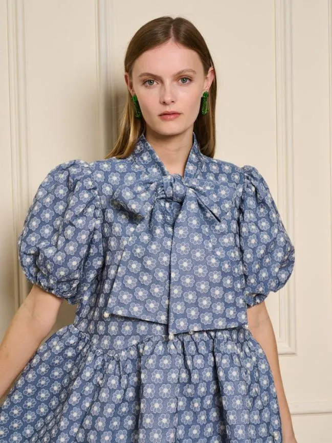 Womenswear Daisy Denim Mini Dress Captain Blue Sister Jane Womenswear Daisy Denim Mini Dress Captain Blue Sister Jane
