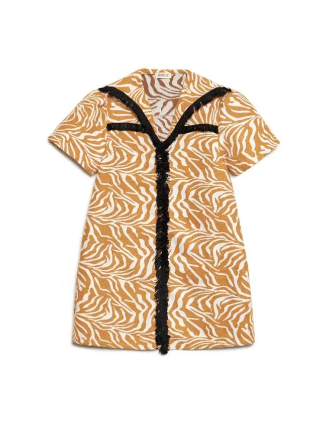 Womenswear Ghospell Remi Fray Mini Dress Rust Orange Sister Jane Womenswear Ghospell Remi Fray Mini Dress Rust Orange Sister Jane