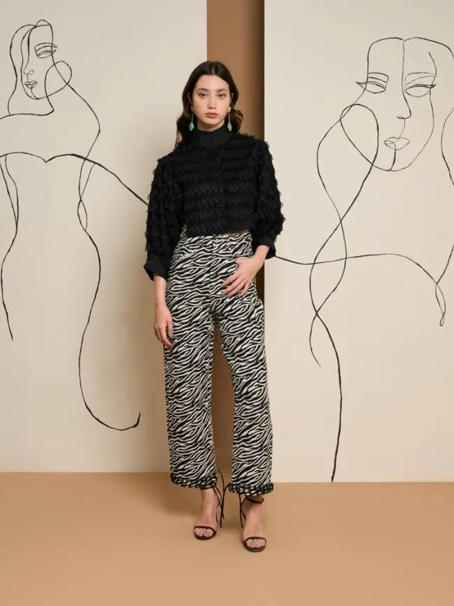 Womenswear Ghospell Suzie Step Hem Top Ink Black Sister Jane Womenswear Ghospell Suzie Step Hem Top Ink Black Sister Jane