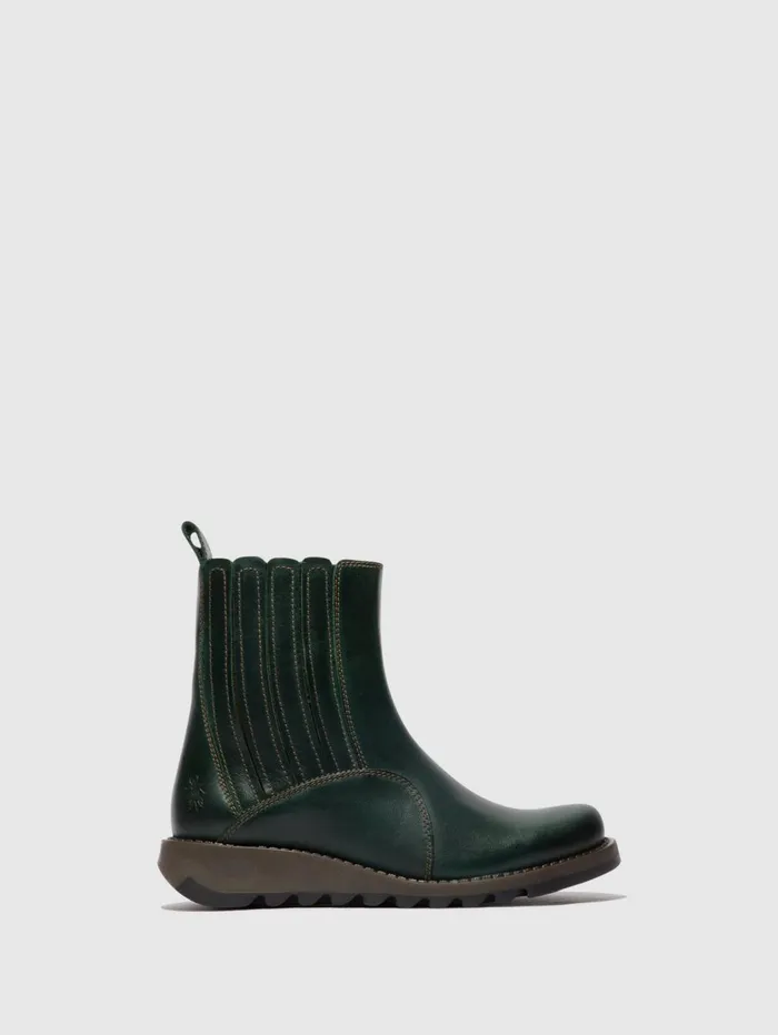 Zip Up Ankle Boots SUZY899FLY PETROL Women Fly London Ankle Boots