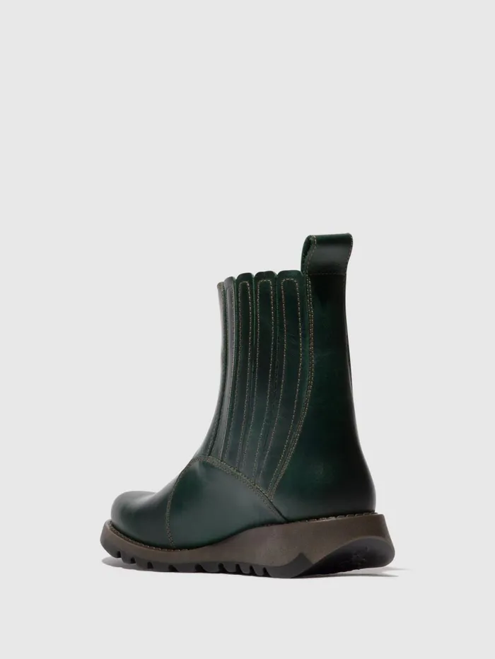 Zip Up Ankle Boots SUZY899FLY PETROL Women Fly London Ankle Boots