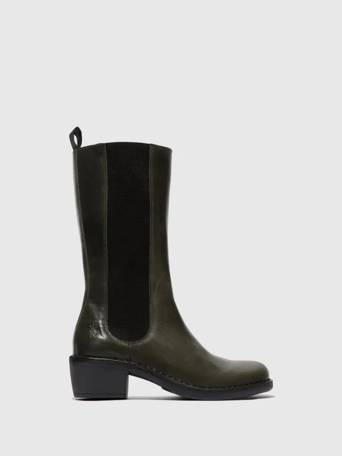 Zip Up Boots MADA081FLY DIESEL Women Fly London Boots