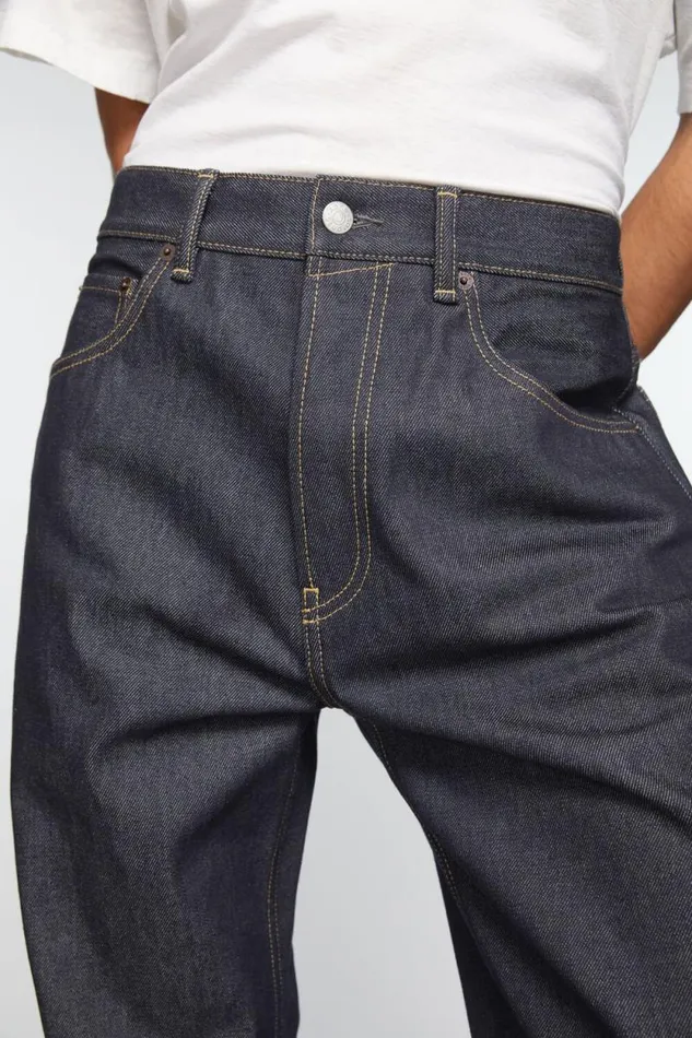 Acne Studios Loose Fit Jeans 8211 2021M Indigo Blue Man Jeans