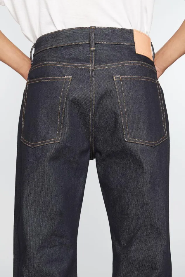 Acne Studios Loose Fit Jeans 8211 2021M Indigo Blue Man Jeans