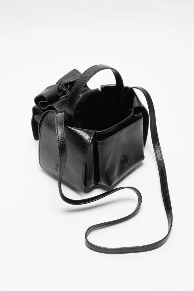 Acne Studios Multipocket Mini Bag Black Woman Bags