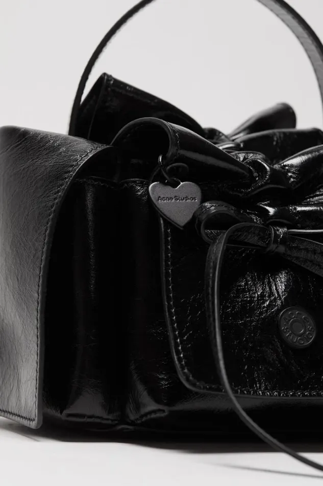 Acne Studios Multipocket Mini Bag Black Woman Bags