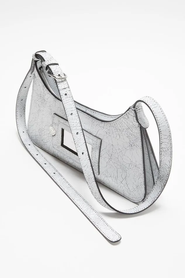 Acne Studios Platt Mini Shoulder Bag White Man Bags