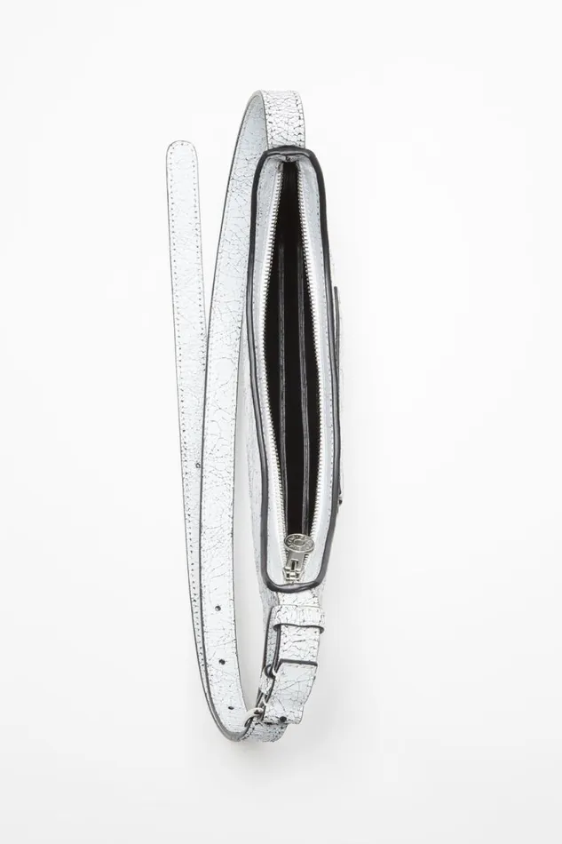 Acne Studios Platt Mini Shoulder Bag White Man Bags