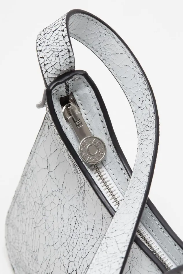 Acne Studios Platt Mini Shoulder Bag White Man Bags