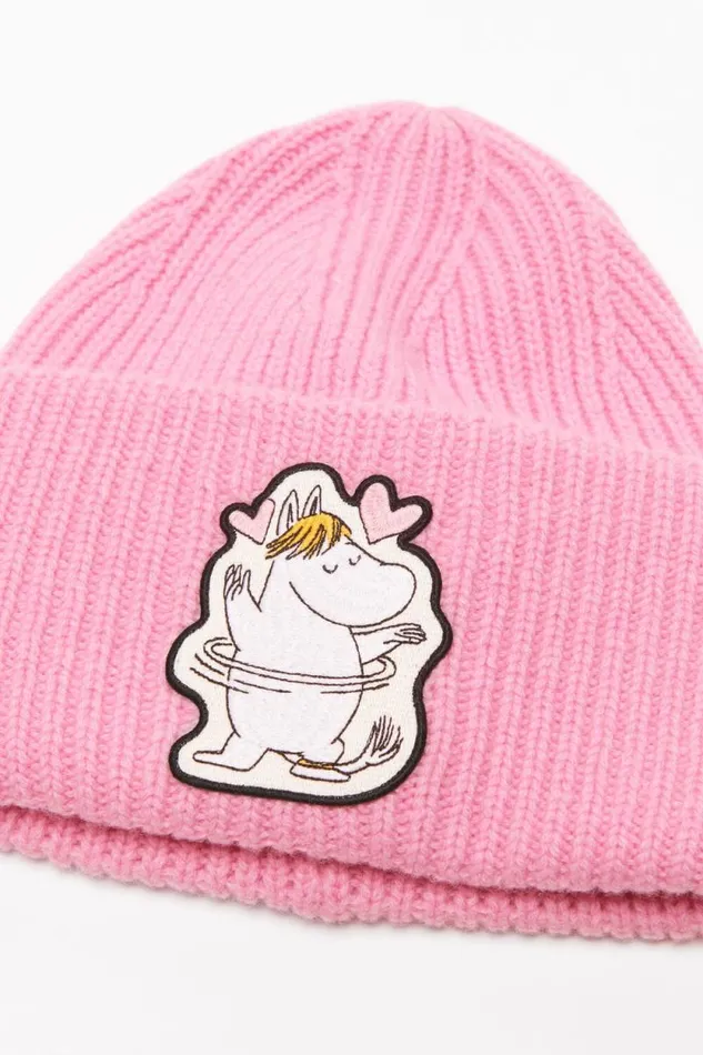 Acne Studios Wool Beanie Acne Studios X Moomin Bubble Pink Woman Hats