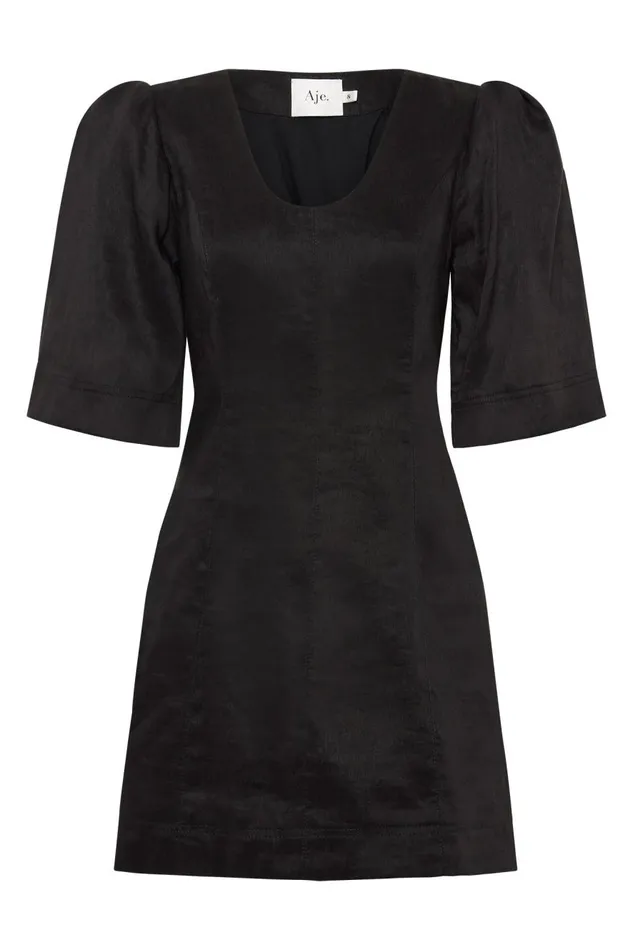 Aje Dresses Hunter Twisted Mini Dress Black 8211 Women Aje Dresses Hunter Twisted Mini Dress Black 8211 Women