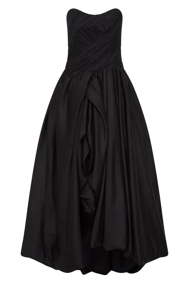Aje Dresses Spatial Maxi Dress Black 8211 Women