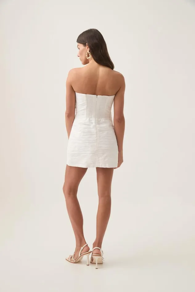 Aje Dresses Telma Ruffle Mini Dress Ivory 8211 Women Aje Dresses Telma Ruffle Mini Dress Ivory 8211 Women
