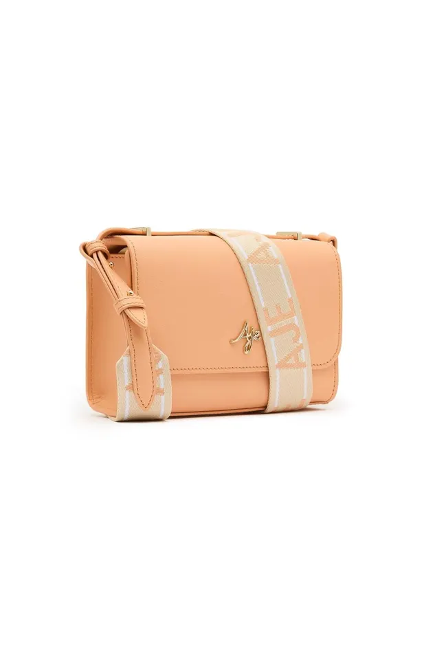 Aje Handbags and Wallets Estee Logo Crossbody Bag Soft Apricot 8211 Women Aje Handbags and Wallets Estee Logo Crossbody Bag Soft Apricot 8211 Women