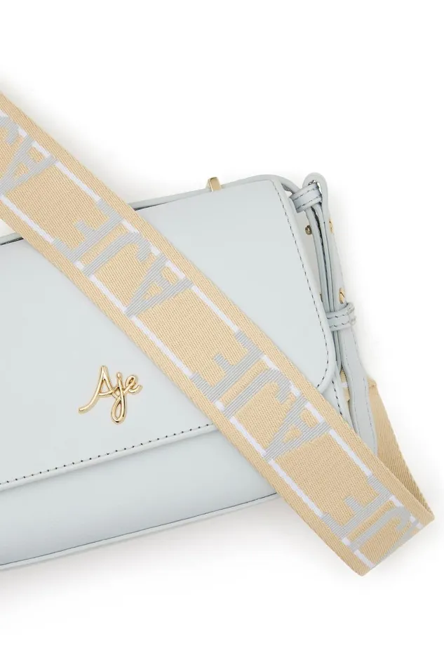 Aje Handbags and Wallets Estee Logo Crossbody Bag Soft Sky 8211 Women Aje Handbags and Wallets Estee Logo Crossbody Bag Soft Sky 8211 Women