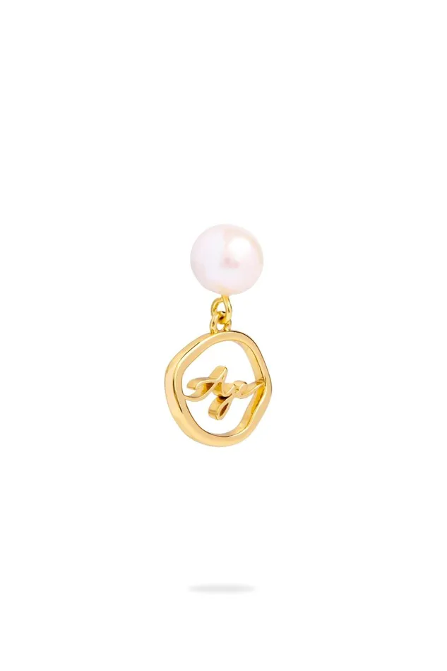 Aje Jewelry Fleur Pearl Drop Earring Gold 8211 Women